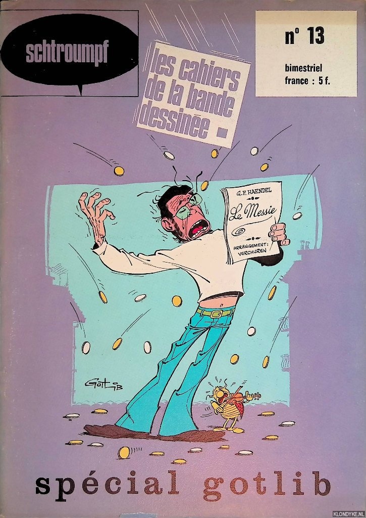 Glnat-Guttin, Jacques - and others - Schtroumpf: les cahiers de la bande dessine 13: spcial Gotlib