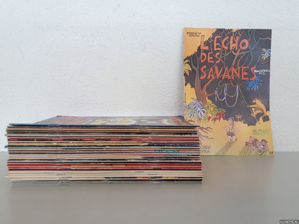 Mandryka, N. (directeur de publication) - L'cho des savanes mensuel (28 issues)
