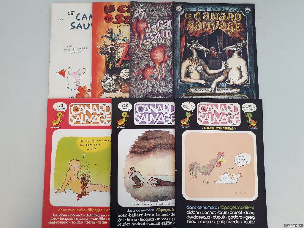 Glnat-Guttin, Jacques & Numa Sadoul - Le canard sauvage (1-7)
