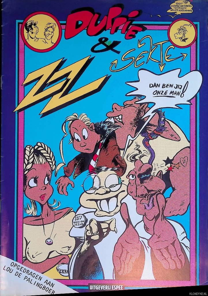 Vleeschouwer, Willem & Gerard van Santen - Duppie en de ZZ sekte
