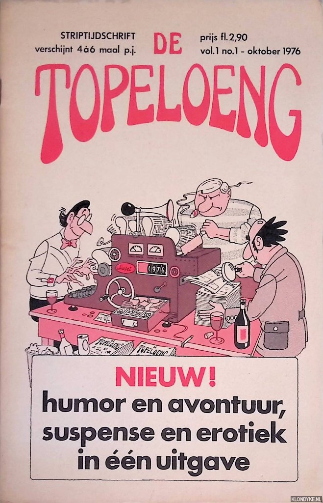 Haagsman, Bert - en anderen - Striptijdschrift De Topeloeng Vol. 1 no. 1