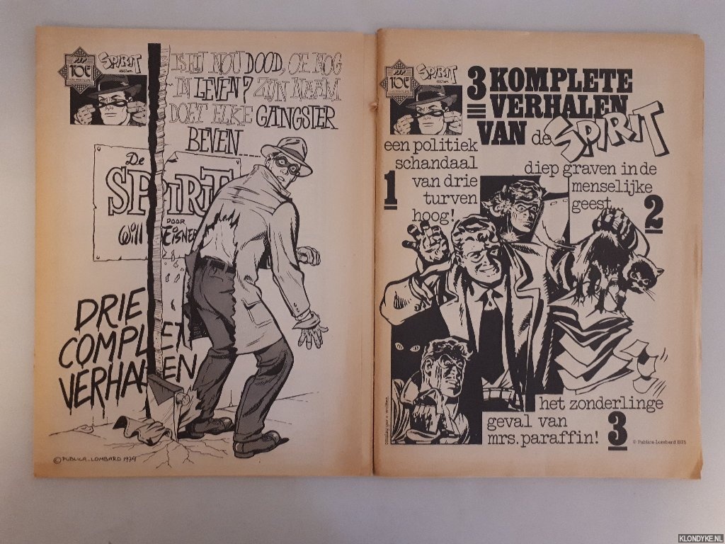 Eisner, Will - De Spirit (2 afleveringen)