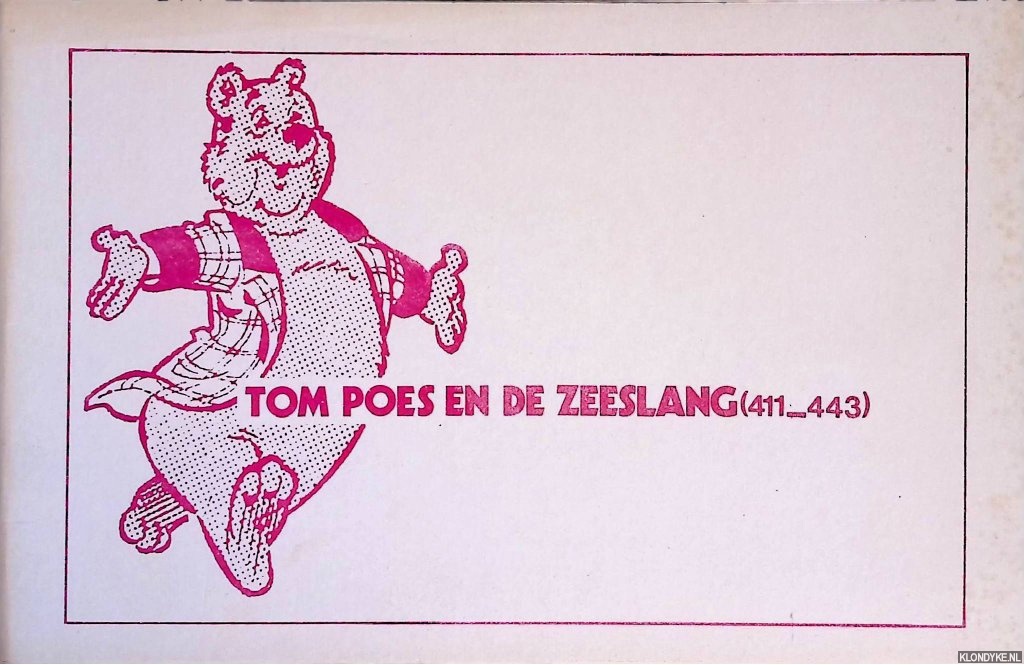 Toonder, Marten - Tom Poes en de Zeeslang (411-443)
