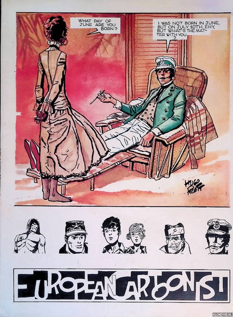 Bernazzali, Nino - and others - European Cartoonist Magazine 1: Hugo Pratt