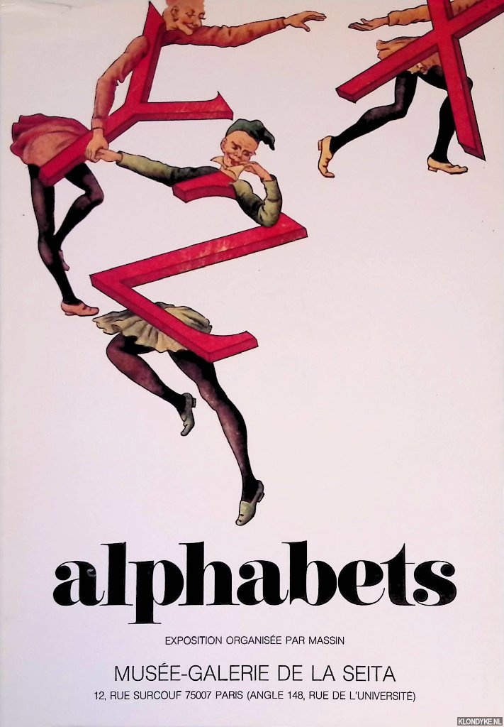 Massin - Alphabets: exposition organise par Massin