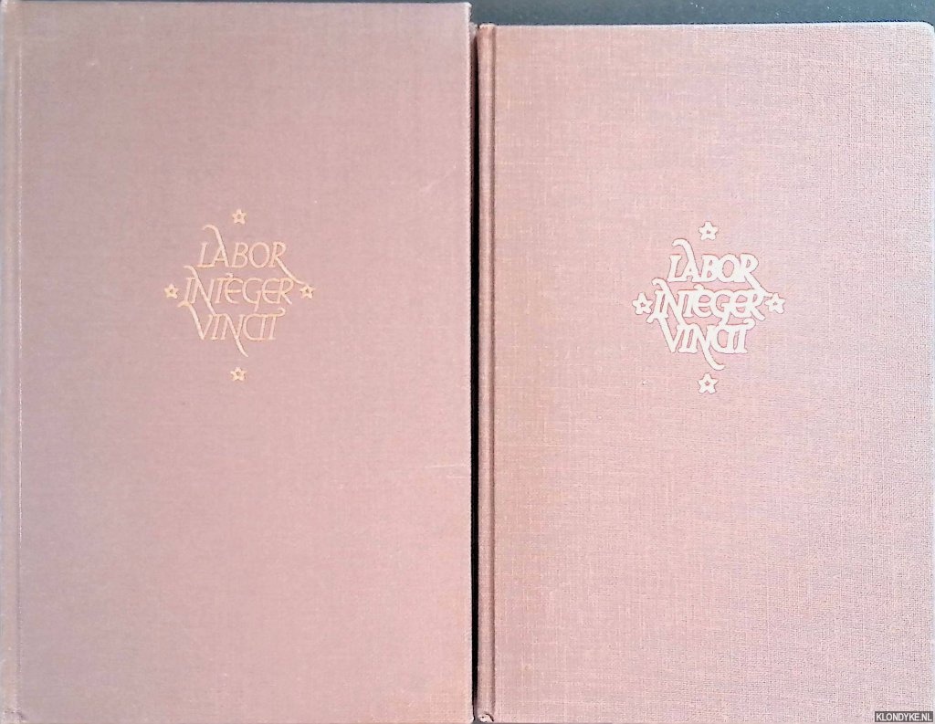 Veen, L.J. - Kort overzicht van de geschiedenis van L.J. Veen's Uitgeversmaatschappij N.V. Amsterdam 1887-1947. Met fondscatalogus en lijst van uitgaven in voorbereiding + Supplement tot 1962 (2 delen)