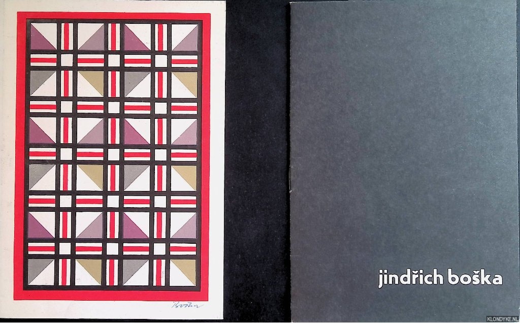 Valoch, Jiri - Jindrich Boska *with SIGNED print*