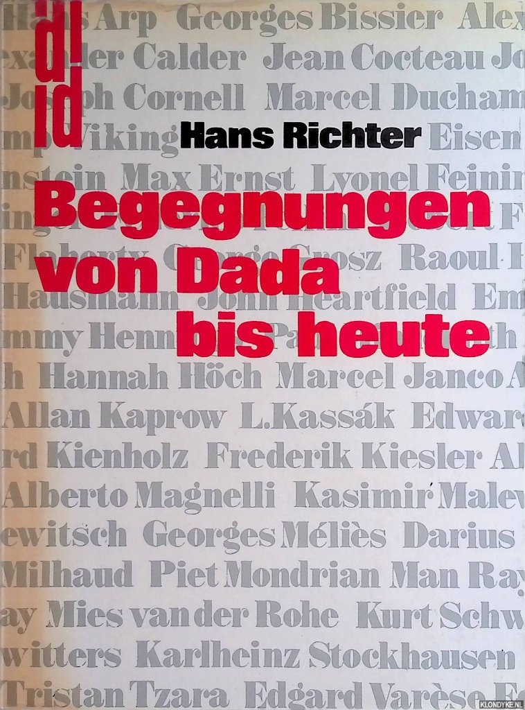 Richter, Hans - Begegnungen von Dada bis heute: Briefe, Dokumente, Erinnerungen