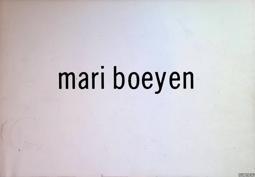 Hofstede, Paul ter - Mari Boeyen