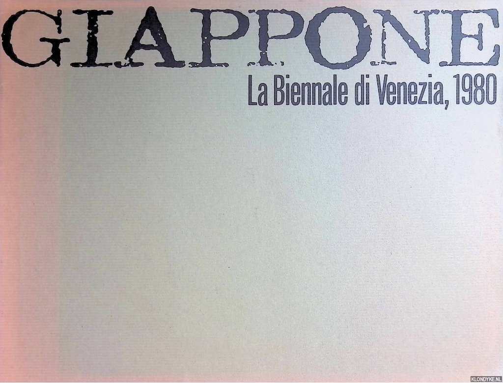 Okada, Takahiko - La Biennale di Venezia, 1980: Giappone