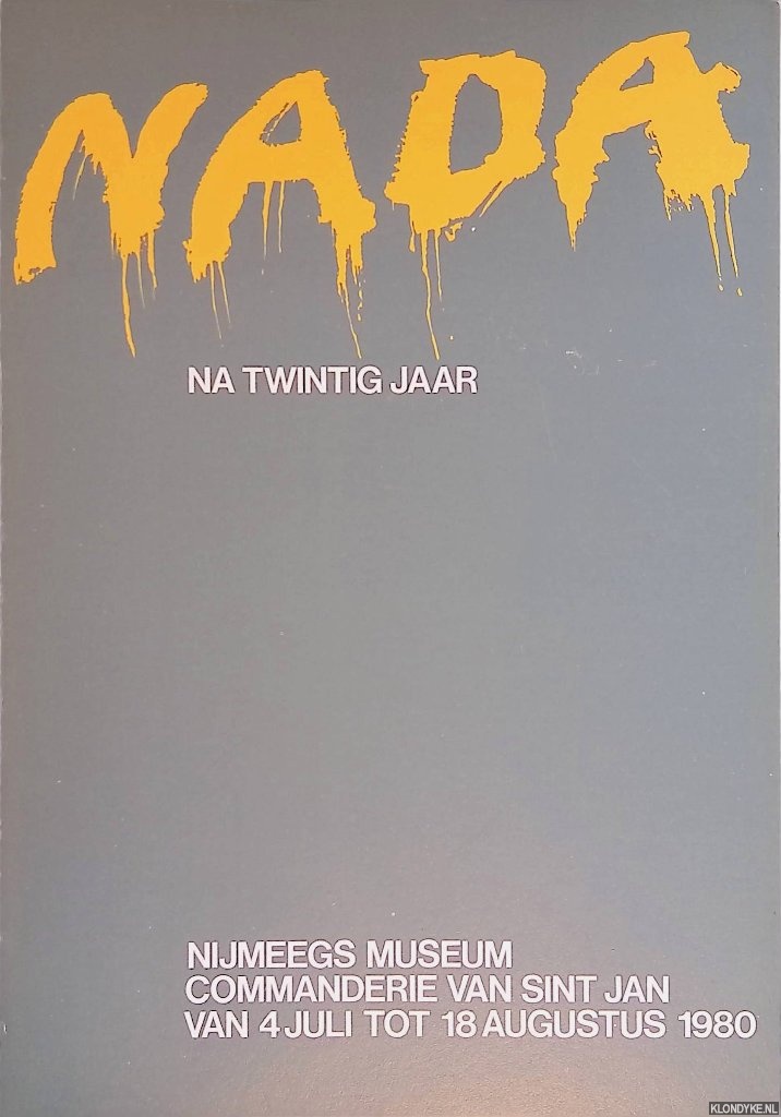 Grinten, Hans van der - Nada na twintig jaar