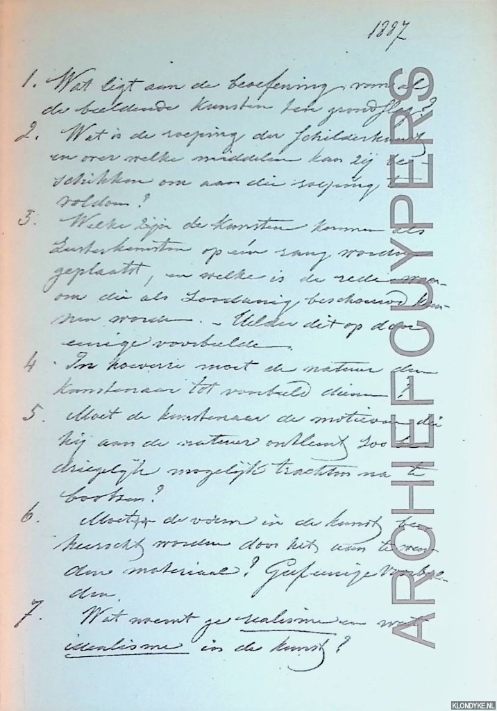 Cuypers, P.J.H. - Archief Cuypers