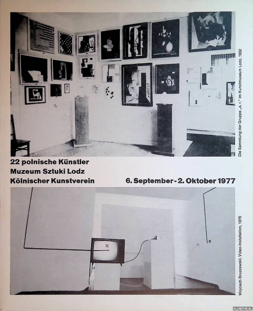 Stanislawski, Ryszard & Ewa Mikina - 22 polnische Knstler aus dem Besitz des Museum Sztuk Ldz