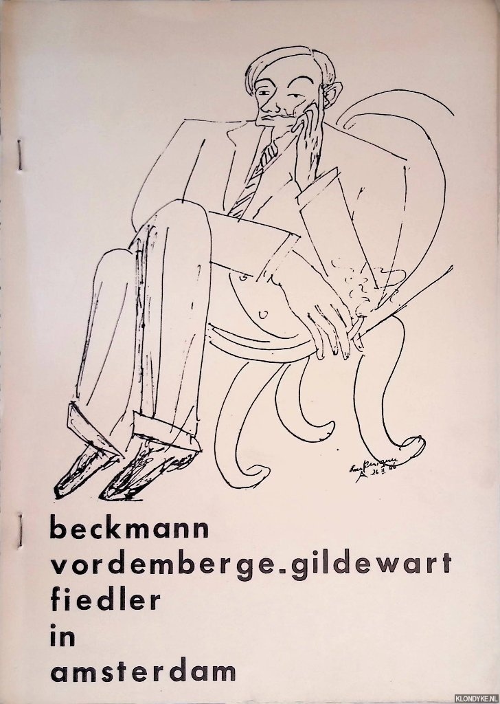 Jansen, Mansje - en anderen - Beckmann, Vordemberge-Gildewart, Fiedler in Amsterdam