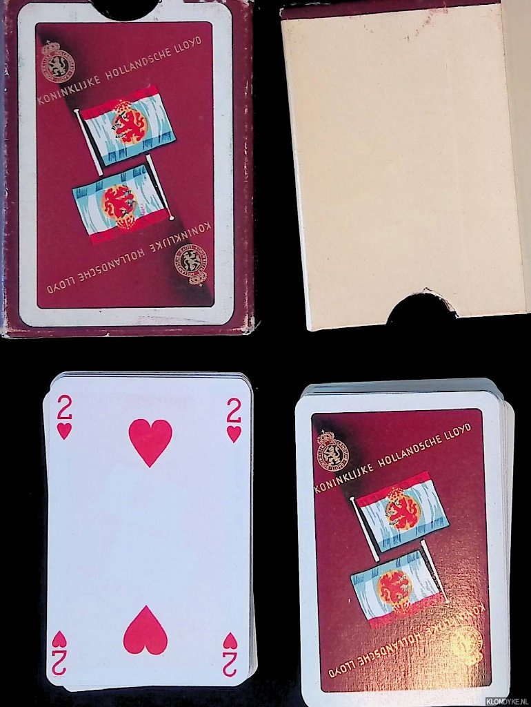 Koninklijke Hollandsche Lloyd - Koninklijke Hollandsche Lloyd: card deck