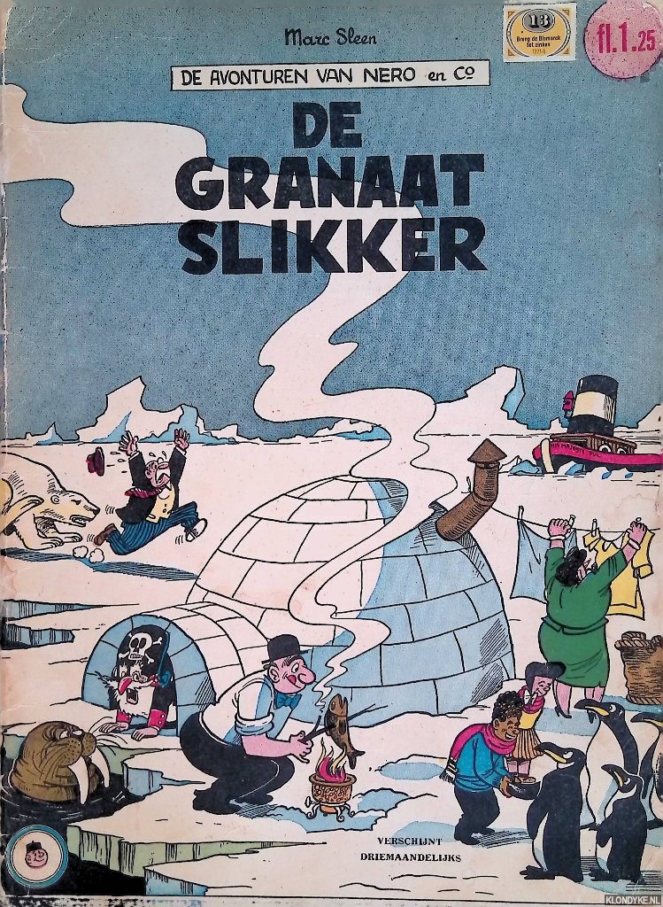 Sleen, Marc - De granaatslikker