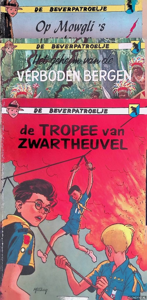 Mitacq - De Beverpatroelje: de tropee van Zwartheuvel