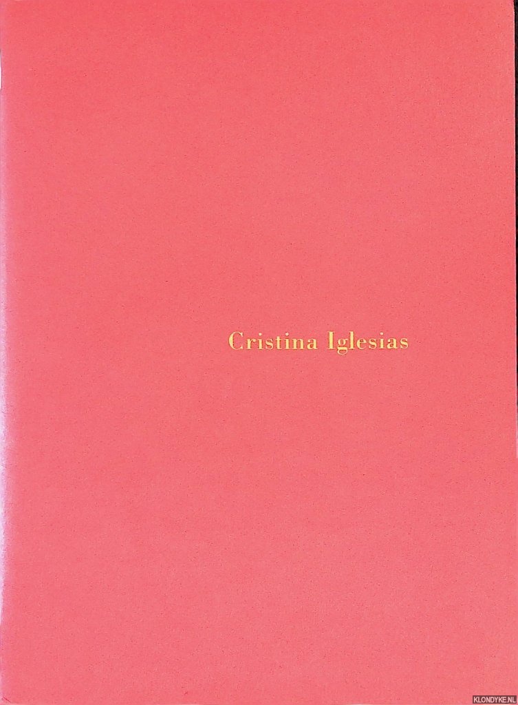 Cassiman, Bart - Cristina Iglesias