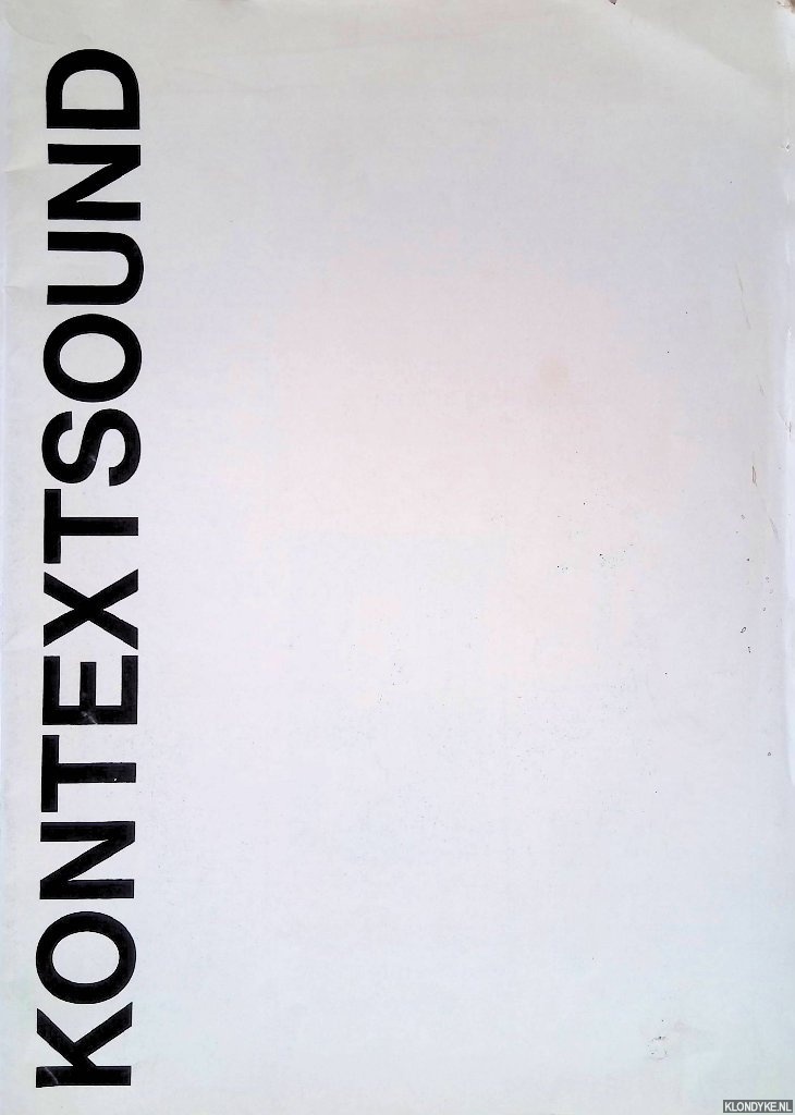 Gibbs, Michael (editor) - Kontextsound