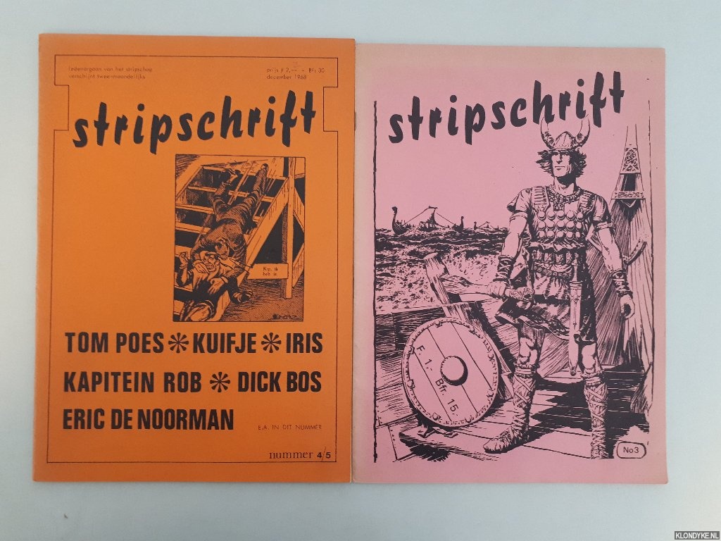 Aarts, C.J. & Hans Lodders & Wim Noordhoek & Jochem Smid & T.M.F. Steen (redactie) - Stripschift (2 afleveringen)
