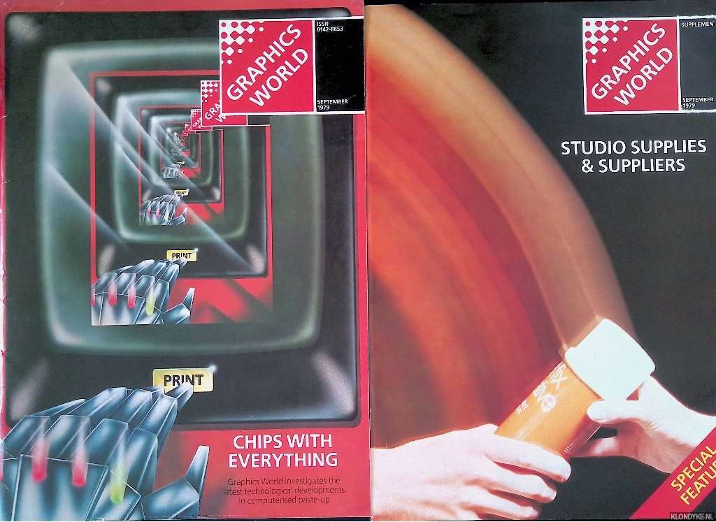 Mann, Douglas (editor) - and others - Graphics World September 1979 + supplement