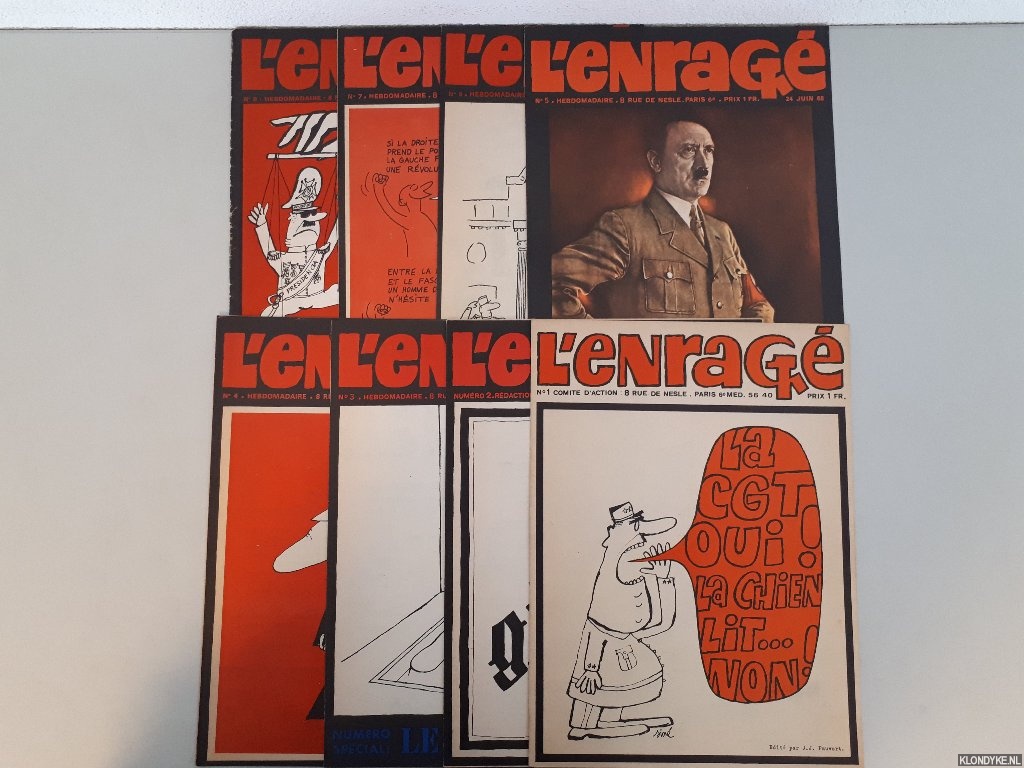 Pauvert, J.J. (edit par) - L'enrag (issues 1-8)