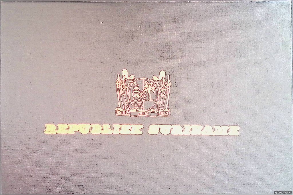 Ferrier, Dr. Johan H.E. (voorwoord) - Republiek Suriname: gedenkcarnet uitgegeven ter gelegenheid van het officieel bezoek van het Staatshoofd van het Koninkrijk der Nederlanden, Hare Majesteit Koningin Juliana en Zijne Koninklijke Hoogheid Prins Bernhard, aan de Republiek Suriname