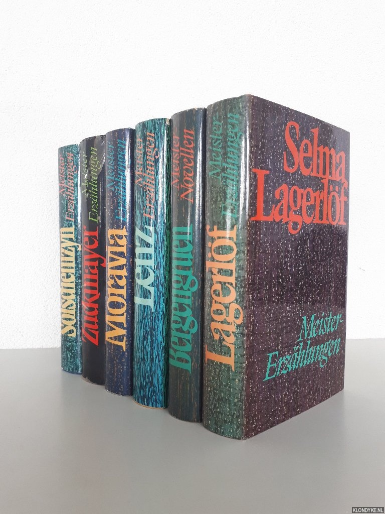 Solschenizyn, Alexander & Carl Zuckmayer & Alberto Moravia & Siegfried Lenz & Werner Bergengruen & Selma Lagerlf - Meister-Erzhlungen (6 volumes)