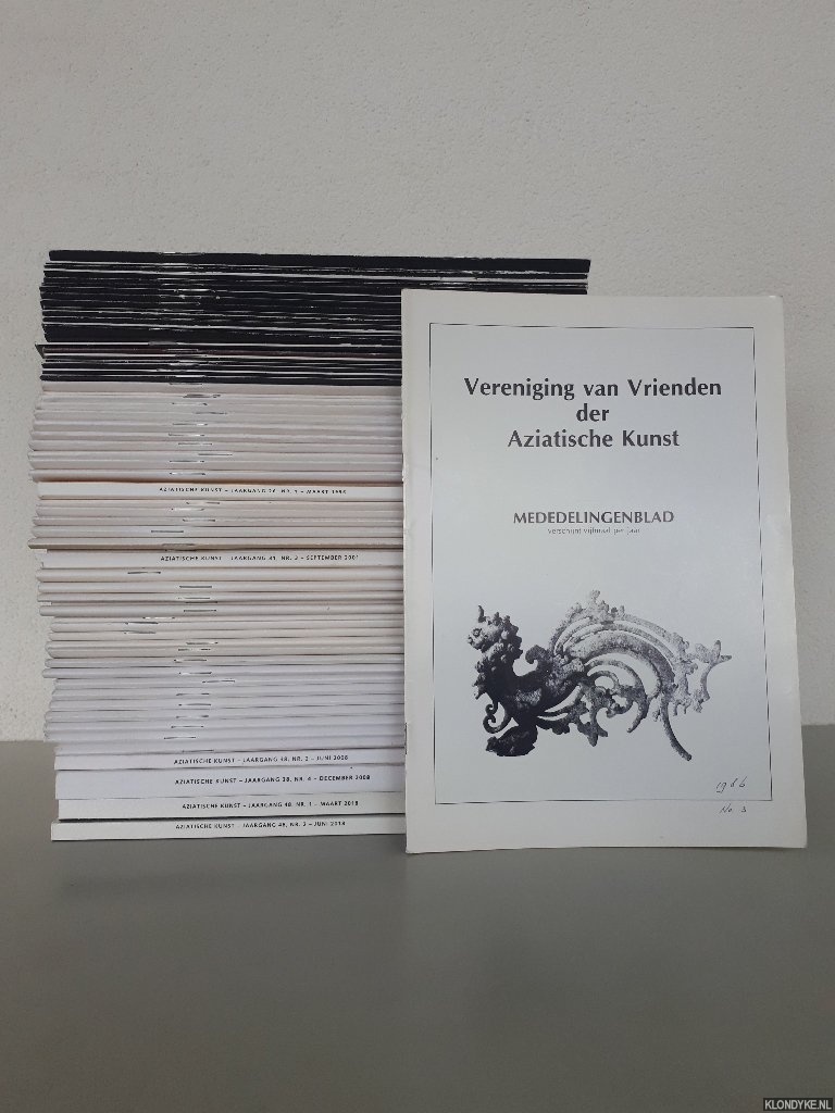 Kreijger, H.E. - en anderen (redactie) - Mededelingenblad Vereniging van Vrienden der Aziatische Kunst (68 afleveringen)