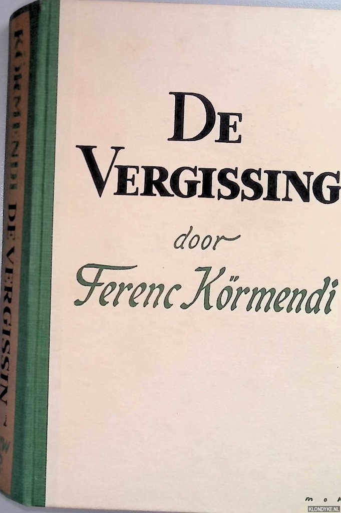 Krmendi, Ferenc - De Vergissing