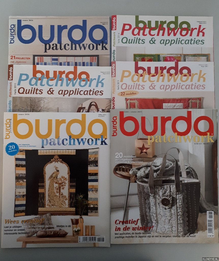Maksud, Vronique - en anderen - Burda Patchwork: quils & applicaties (6 afleveringen)