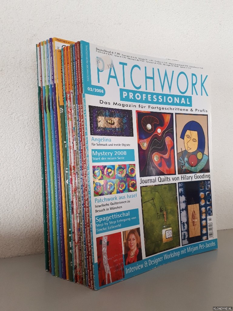 Crane, Dorothee - and others - Patchwork Professional: das Magazin fr Fortgeschrittene & Profis (16 issues)