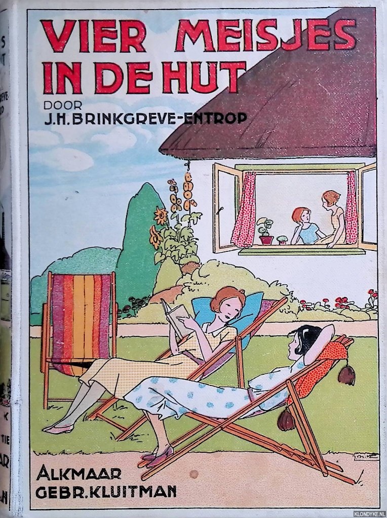 Brinkgreve-Entrop, J.H. - Vier meisjes in de hut