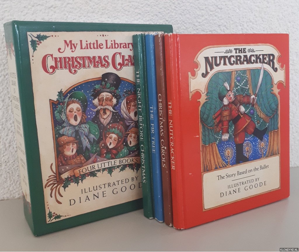 Goode, Diane (illustrations) - My Little Library of Christmas Classics: four little books
