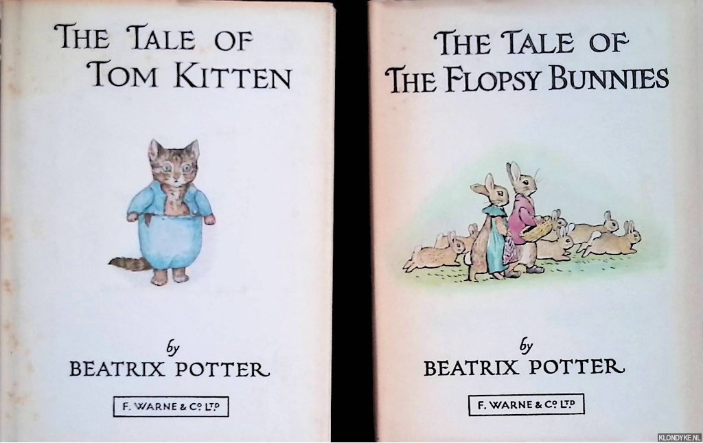 Potter, Beatrix - The Tale of Tom Kitten; The Tale of The Flopsy Bunnies (2 volumes)