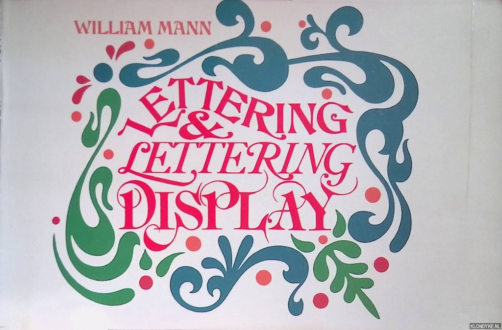 Mann, William - Lettering & Lettering Display