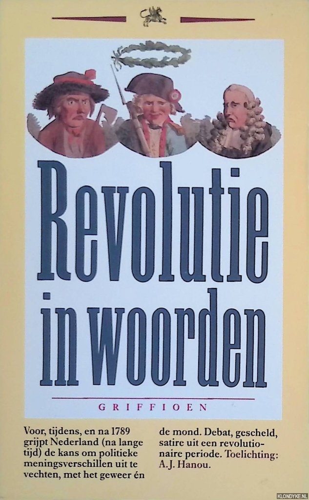 Hanou, A.J. (toelichting) - Revolutie in woorden