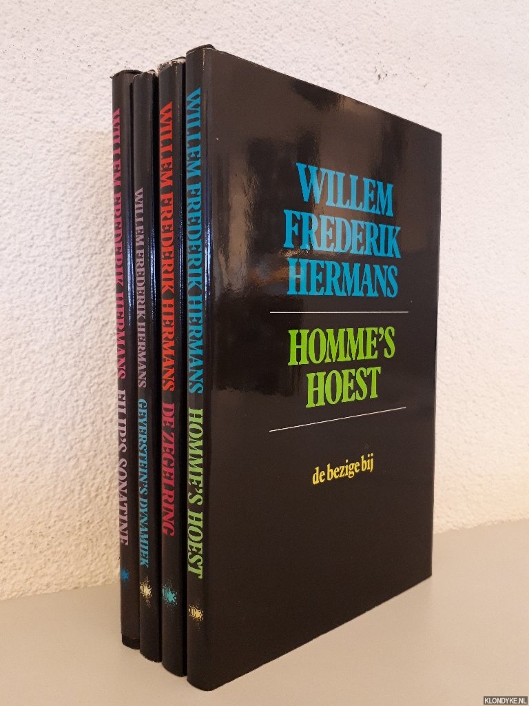 Hermans, Willem Frederik - Homme's hoest; De zegelring; Geyertstein's dynamiek; Filip's sonatine (4 delen)