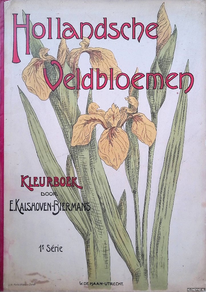 Kalshoven-Biermans, E. - Hollandsche veldbloemen: kleurboek - 1e Srie