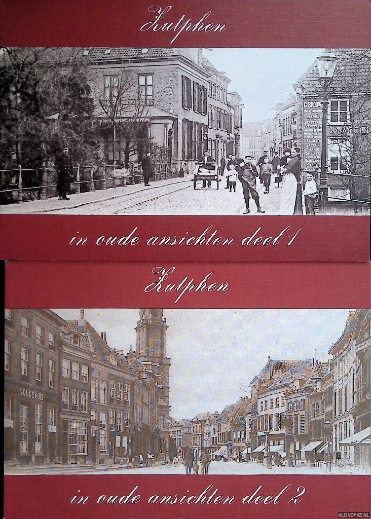 Harenberg, J. - Zutphen in oude ansichten (2 delen)