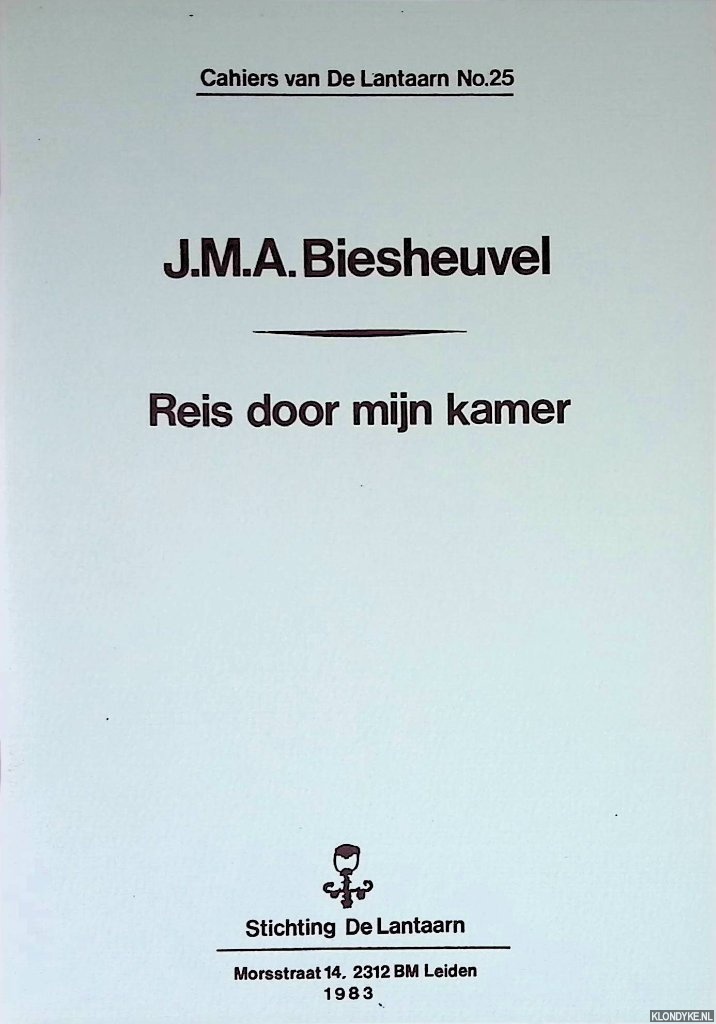 Biesheuvel, J.M.A. - Reis door mijn kamer