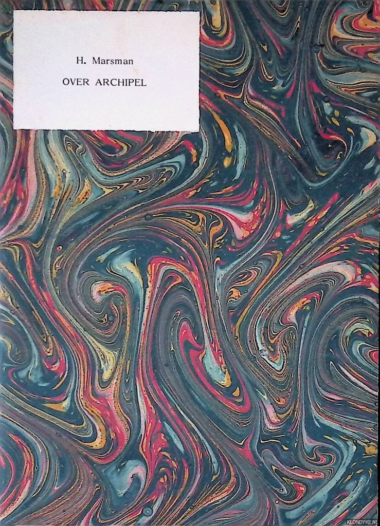 Marsman, H. - Over archipel