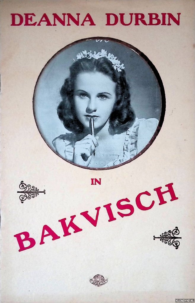Durbin, Deanna - en anderen - Deanna Durbin bijgestaan door Melvyn Douglas in Bakvisch