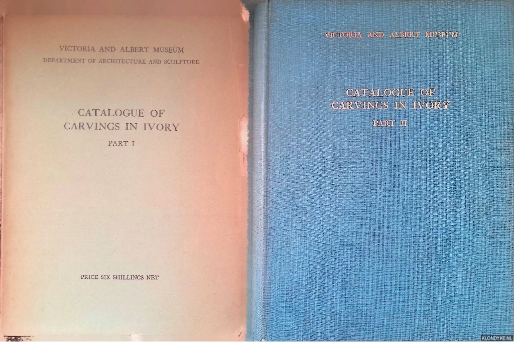 Longhurts, Margaret H. - Catalogue of Carvings in Ivory (2 volumes)