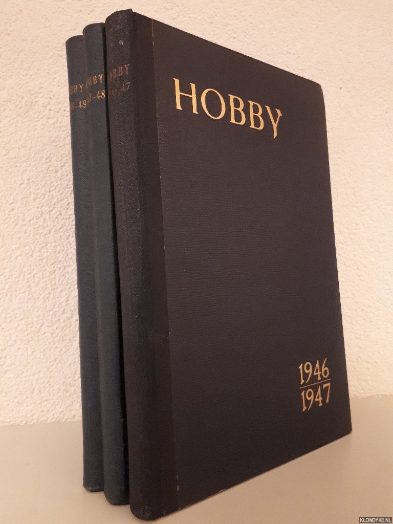 Brongers, J.A. & B. de Kock - Hobby: tijdschrift voor verzamelaars (3 delen)