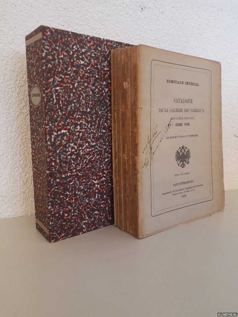 Ermitage imprial - Catalogue de la galerie des tableaux (3 volumes)