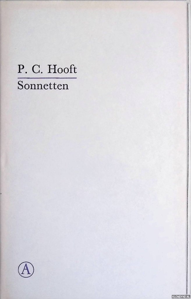 Hooft, P.C. - Sonnetten