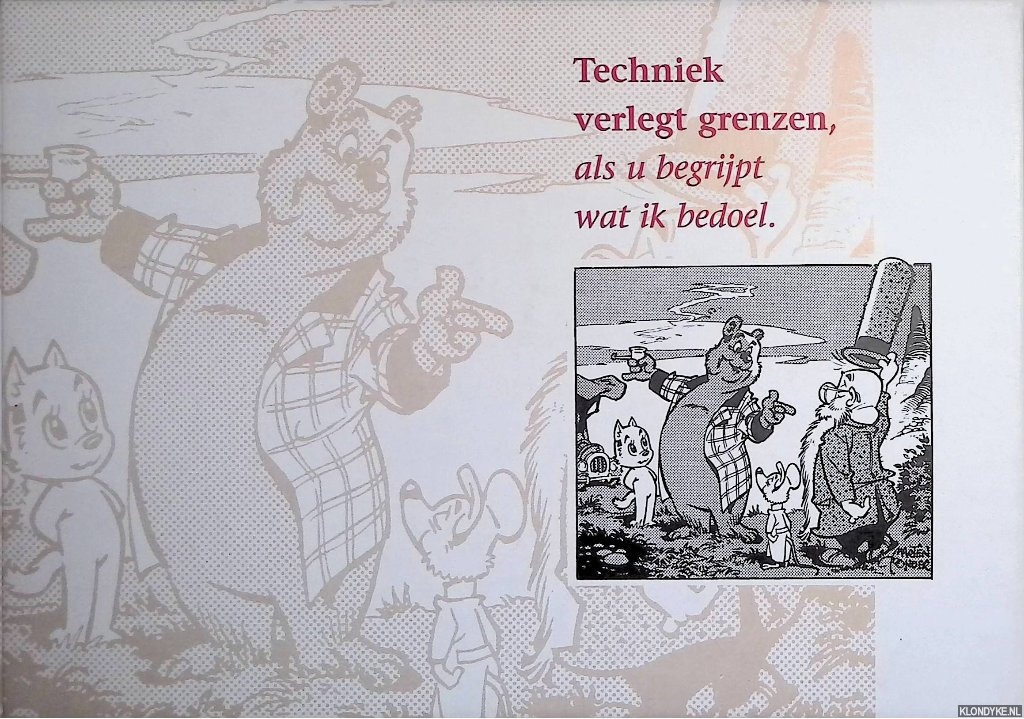 Toonder, Marten - Techniek verlegt grenzen, als u begrijpt wat ik bedoel