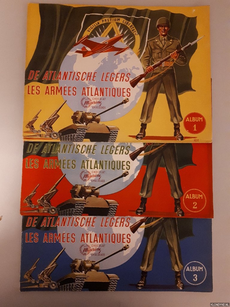 Meurisse Chocolade/Chocolat - De Atlantische Legers = Les armes atlantiques (3 volumes)