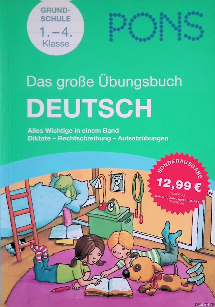 Beck, Marc & Anne Scheller - PONS Das Groe bungsbuch fr die Grundschule Deutsch, 1.-4. Klasse